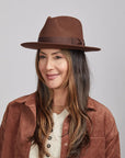 Adventure | Womens Felt Fedora Hat
