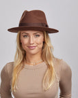 Adventure | Womens Felt Fedora Hat