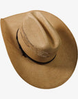 American Maverick | Mens Vented Crown Bangora Straw Cowboy Hat