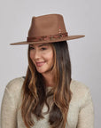 Aspen | Womens Wide Brim Felt Fedora Hat