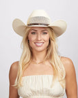 Austin | Womens Straw Cowboy Hat