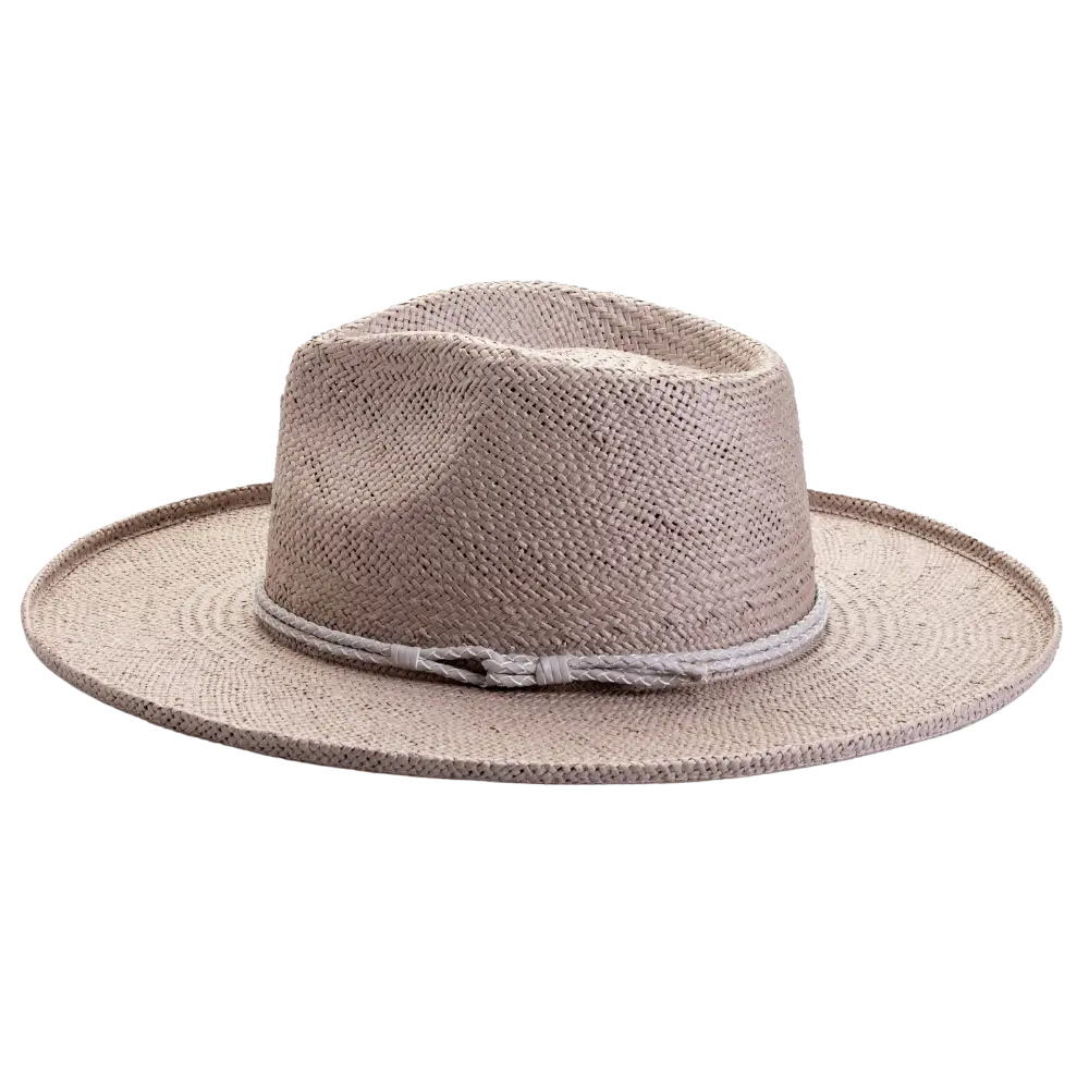 Horseshoe Bay | Womens Gray Sun Straw Hat – American Hat Makers