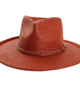 Bailey Red Sun Straw Hat Front View