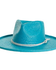Horseshoe Bay | Womens Turquoise Sun Straw Hat