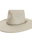 Bailey White Sun Straw Hat Front View