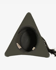 Barbossa | Womens Black Leather Tricorn Hat with Feather Plume