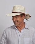 Barcelona | Mens Wide Brim Straw Sun Hat