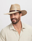 Barcelona | Mens Wide Brim Straw Sun Hat