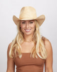 Belle | Womens Straw Cowgirl Hat
