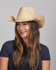 Belle | Womens Straw Cowboy Hat