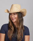 Belle | Womens Straw Cowgirl Hat