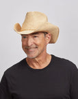 Belle | Mens Straw Cowboy Hat