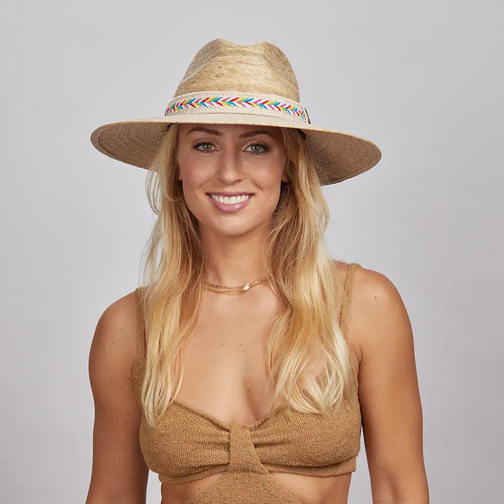 Bisbee | Womens Natural Wide Brim Straw Hat – American Hat Makers
