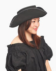 Blackbeard Womens Tricorn Hat side view