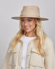 Bondi | Womens Wide Brim Felt Fedora Hat