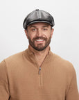 Bourbon St | Mens Leather Cap