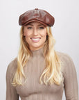 Bourbon St | Womens Leather Cap