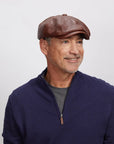 Bourbon St | Mens Leather Cap