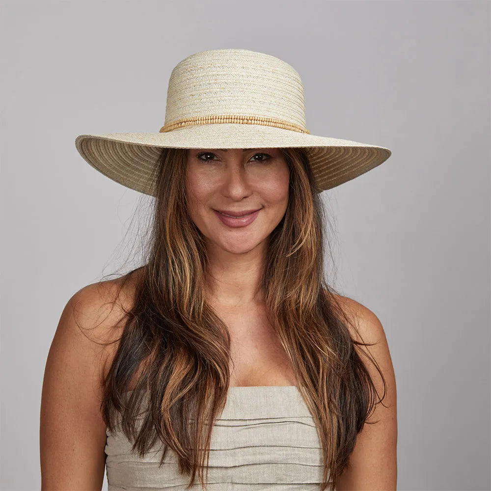 Capri | Womens Wide Brim Straw Sun Hat