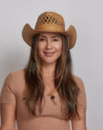 Carly | Womens Straw Cowgirl Hat