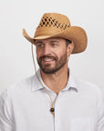 Carly | Mens Straw Cowboy Hat