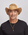 Carly | Mens Straw Cowboy Hat