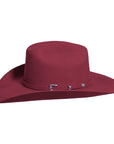 Cattleman | Womens Burgundy Felt Cowgirl Hat