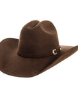 Cattleman | Mens Chocolate Brown Felt Cowboy Hat