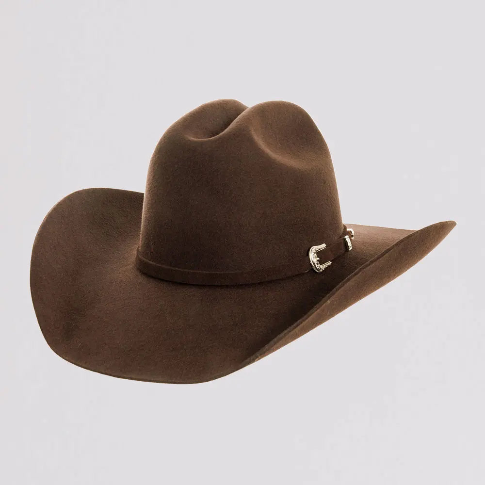 Cattleman Brown Mens Felt Brown Cowboy Hat by American Hat Makers