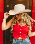 Cattleman | Womens Felt Cowgirl Hat with Western Hat Band