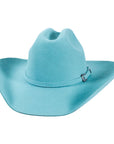 Cattleman | Womens Turquoise Felt Cowgirl Hat