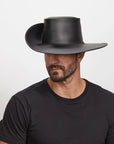 Cavalier | Mens Leather Swashbuckler Pirate Hat