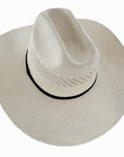 Chase | Womens Toquilla Straw Curled Cowgirl Hat