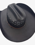 Coyote | Mens Bangora Straw Cattleman Crown Cowboy Hat
