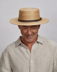 Cozumel | Mens Wide Brim Straw Sun Hat