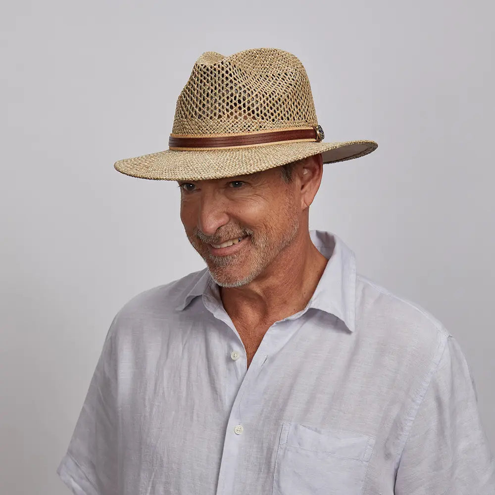 Seagrass | Mens Straw Sun Hat