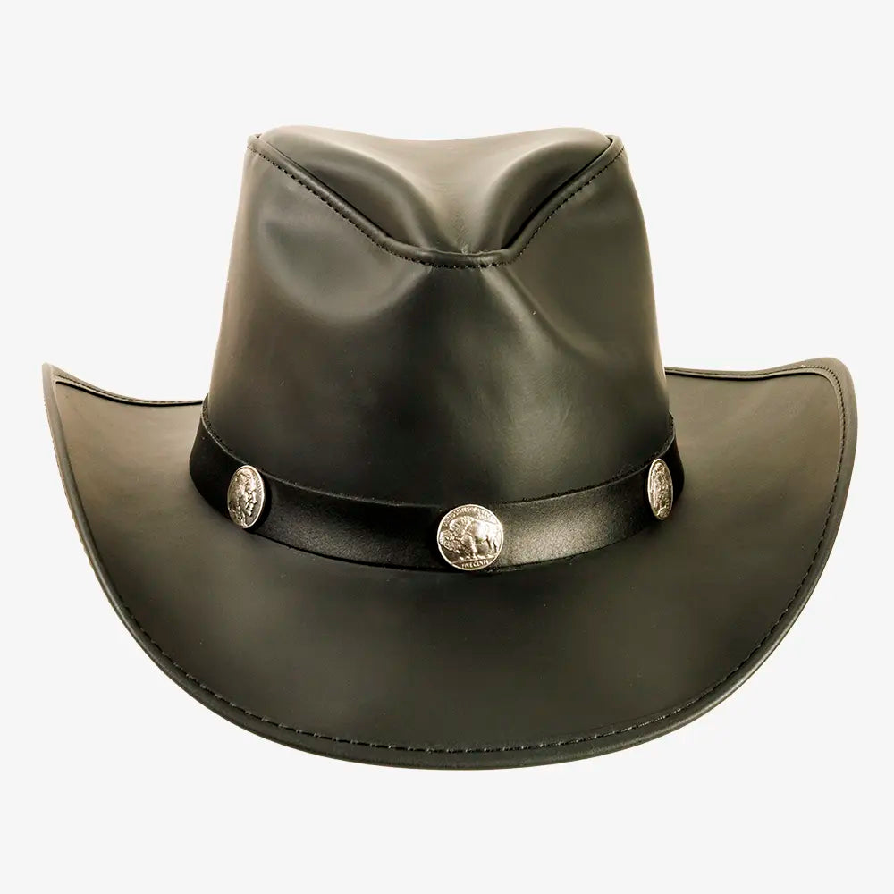 Cyclone | Mens Leather Cowboy Hat