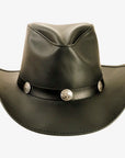 Cyclone | Womens Blackstone Leather Cowgirl Hat