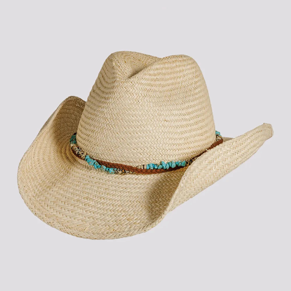 Destin | Womens Western Straw Cowgirl Hat – American Hat Makers