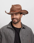 Duke | Mens Brown Felt Cowboy Hat