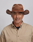 Duke | Mens Brown Felt Cowboy Hat