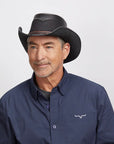 Durango | Mens Leather Cowboy Hat