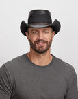 Durango | Mens Leather Cowboy Hat