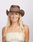 Durango | Womens Leather Cowgirl Hat
