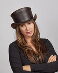 El Dorado | Womens Leather Top Hat