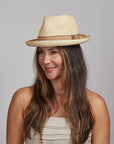 Emilio | Womens Fedora Straw Hat