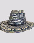 Eppie | Womens Two Tone Toyo Straw Sun Hat