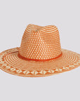 Eppie | Womens Two Tone Toyo Straw Sun Hat
