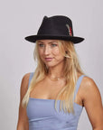 Filmore | Womens Felt Fedora Hat