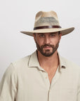 Florence | Mens Wide Brim Firm Straw Sun Hat